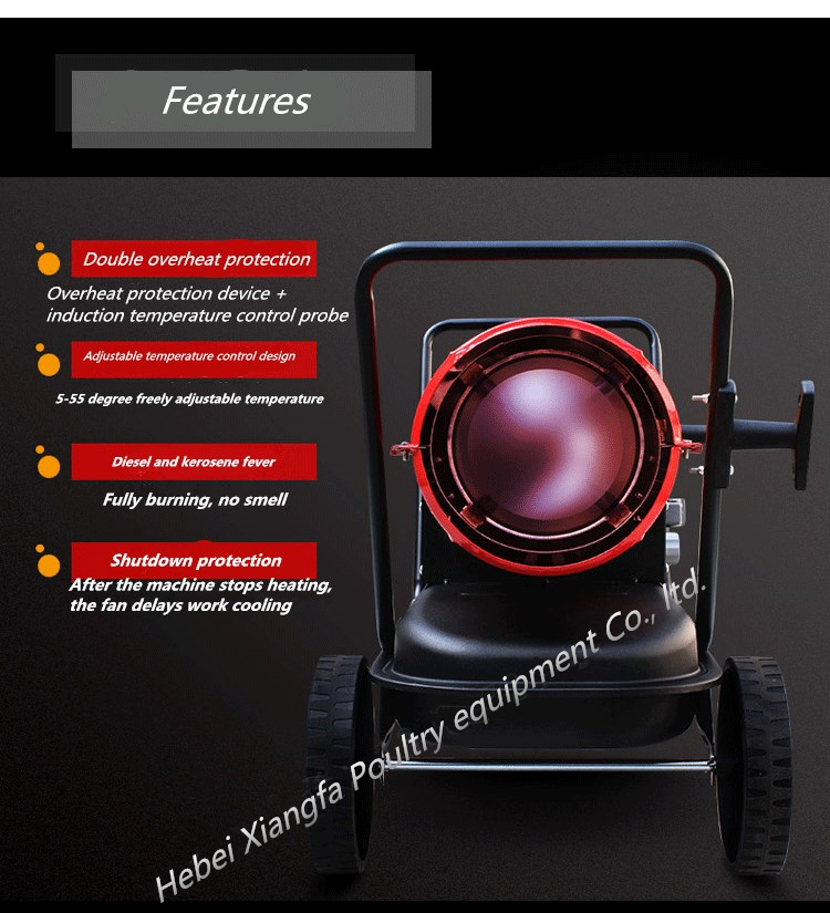 Features of Heater Automatic temperature control