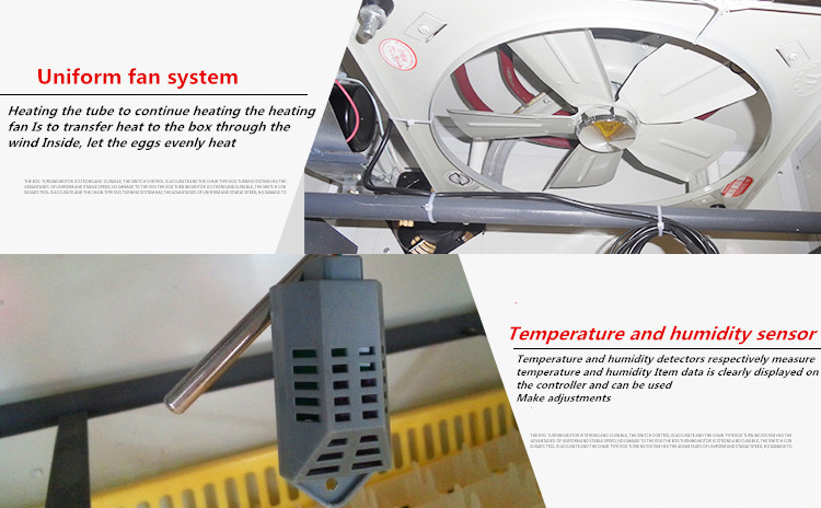 Incubator For Chicken Eggs uniform fan system