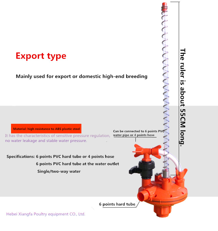 Water Regulator Valve export type