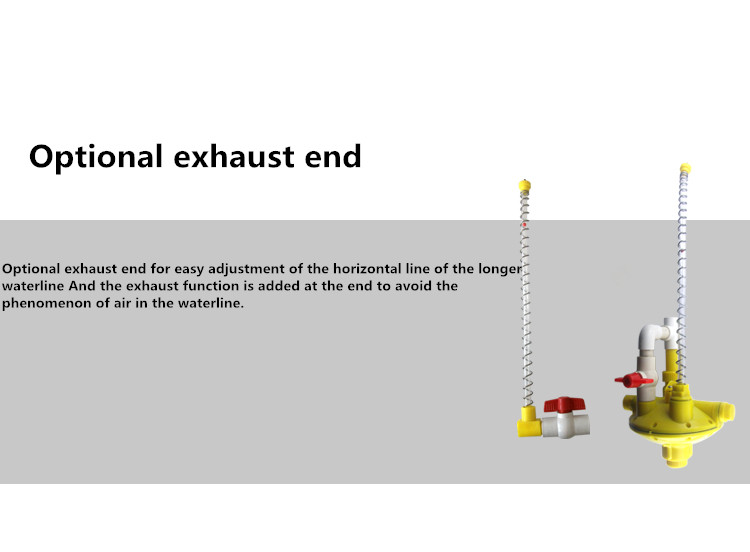 Water Regulator Valve optinal exhaust end