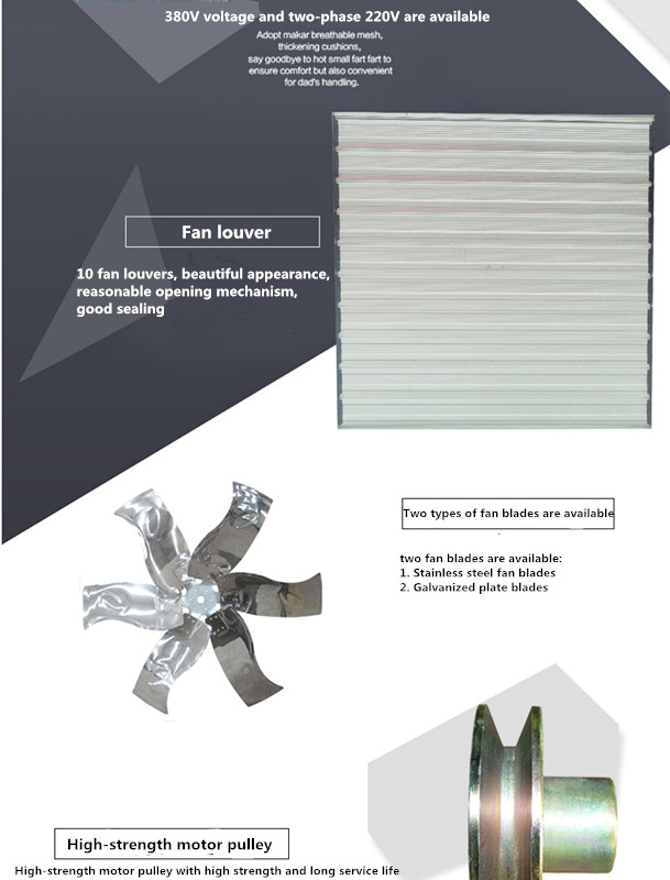 Louver of cooling fan cone fan